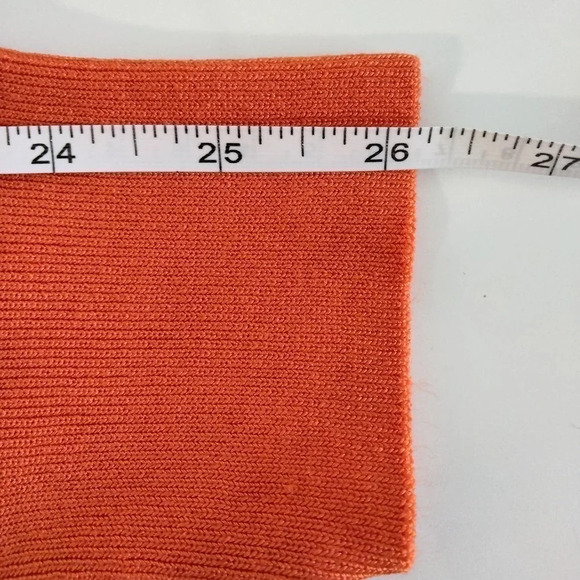 Tommy Bahama Womens M Pink/White Orange Stripe Scoop Neck Pullover TINY FLAW - Picture 8 of 9